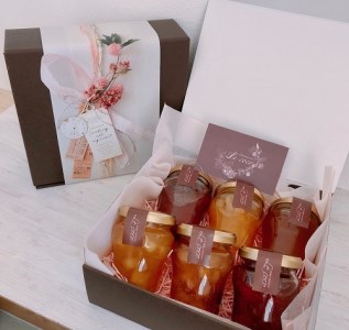Le cocoが届ける季節のコンフィチュール６本セット