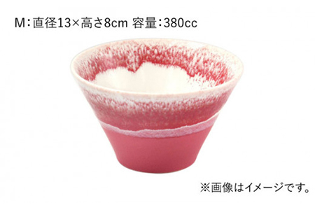 【美濃焼】山紫水明  紅葉 S/M/L3個セット【伸光窯】 食器 ボウル 鉢 どんぶり 丼 丼ぶり 麺鉢 サラダボウル ラーメンどんぶり デザート うどん 麺 食器セット セット 送料無料 和風 赤 レッド    [MAQ048]