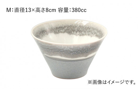【美濃焼】山紫水明  氷柱 S/M/L3個セット【伸光窯】 食器 ボウル 鉢 どんぶり 丼 丼ぶり 麺鉢 サラダボウル ラーメンどんぶり デザート うどん 麺 食器セット セット 送料無料 和風   [MAQ051]