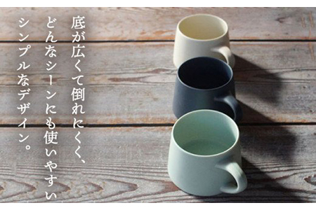 【美濃焼】flat Smug Sマグ2個セット（コバルト×ペールブルー）【KANEAKI SAKAI POTTERY】【TOKI MINOYAKI返礼品】 食器 マグカップ ティーカップ コーヒーカップ スープマグ ペア カップ マグ シンプル マット 送料無料   [MBC025]