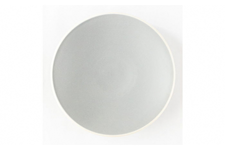 【美濃焼】グレーマット カフェ風 浅ボール 2点セット【陶土う庵】（1010-0121）食器 大皿 鉢 パスタ皿 カレー皿 サラダボウル メインディッシュ ランチ ディナー カフェ風 シンプル おしゃれ レンジ対応 食洗機対応 送料無料 [MBY002]