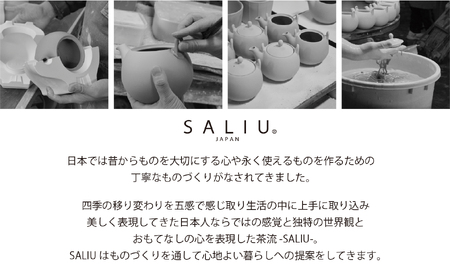 【美濃焼】SALIU 結-yui- 土瓶急須ギフト【株式会社ロロ】美濃焼食器 食器 うつわ 茶器 ティーセット ティーポット 湯呑み シンプル かわいい おしゃれ 贈り物  紅茶ポット 緑茶 ハーブティー おうちカフェ ナチュラル [MBZ003]