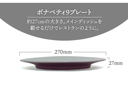 【美濃焼】王子様のボナペティ9プレート【RYOTA AOKI POTTERY/青木良太】 食器 プレート ディナープレート ディッシュプレート ワンプレート  皿 陶芸家 アート シルバー 銀 かっこいい 芸術 記念 ギフト プレゼント 送料無料  [MCH149]