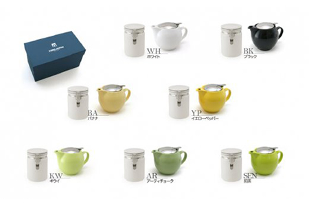 【美濃焼】ティーギフトセットC ターコイズ【ZERO JAPAN】【TOKI MINOYAKI返礼品】 食器 うつわ 茶器 ティーポット 湯呑み シンプル かわいい おしゃれ 贈り物  紅茶ポット 緑茶 ハーブティー おうちカフェ ナチュラル  送料無料 [MBR041]