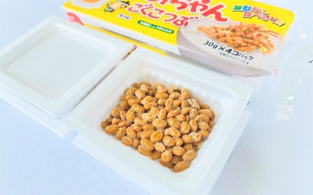 まめちゃん納豆（極小粒）4個入り×8パック【冷凍もできます】【太子食品工業】