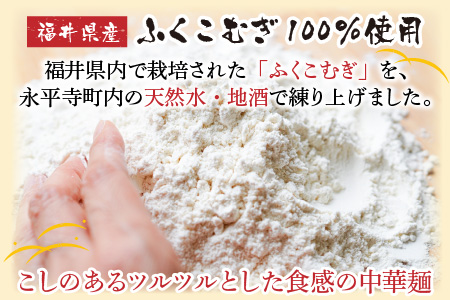 永平寺生らー麺 龍麺 塩味 3食×2箱 [A-031004]