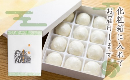 【12月中旬～3月上旬発送】酒粕まんじゅう 計12個 詰め合わせ 饅頭 ギフト お菓子 和菓子 常温[Q1244_u] seas20