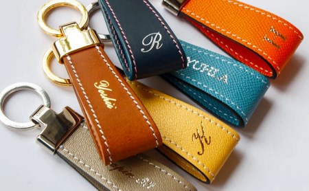 SOキーリング　シュリー（山羊革） ファッション 小物 アクセサリー 雑貨 日用品 文房具 レザー 高級革 名入れ 贈り物 