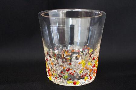 酒 泡盛 琉球泡盛「萬座」10年古酒 40度（ 720ml × 1本 ）＆つぶつぶロックグラス 2個 セット