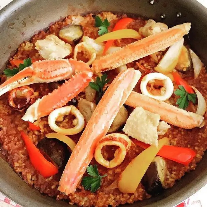 佐渡産本ズワイガニ　ペペおじさんのパエリアキット　３～４人前