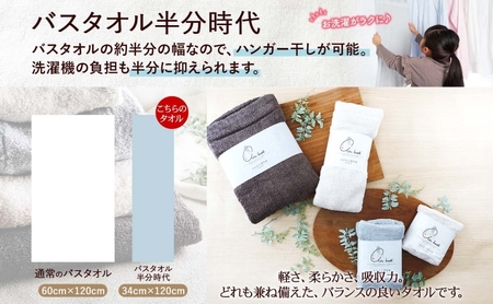 エアーかおる エクスタシー バスタオル半分時代 同色2枚セット