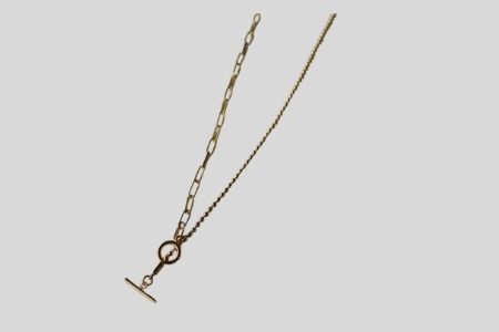 【LENERAオリジナルネックレス】shine through necklace (cutball)