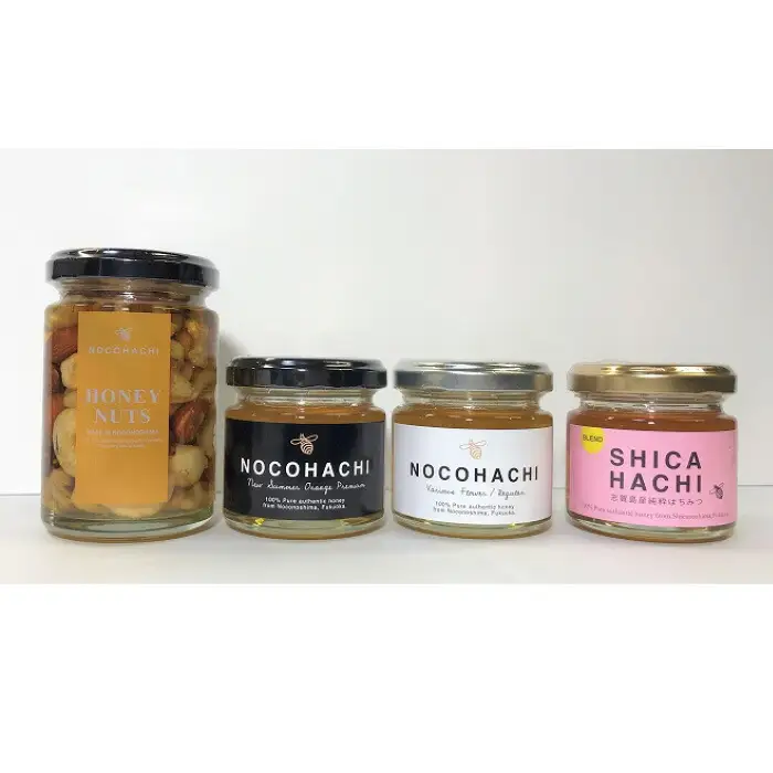 ハニーナッツと「のこはち」「しかはち」の詰め合わせセット