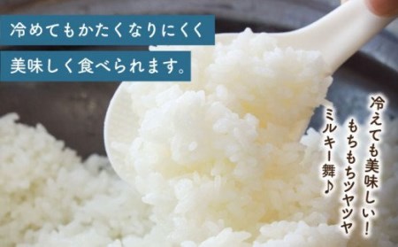 【全4回定期便】ミルキー舞 ミルキークイーン 20kg (5kg×4回) 五島市/ファームランド五島 [PBN005]