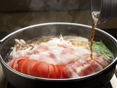 鍋 鍋セット【琉球ダイニング桃香】恩納村産 太もずくとあぐー豚しゃぶしゃぶ鍋セット（約3～5人前）
