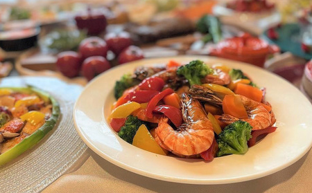 ホテルモントレ沖縄 スパ＆リゾート ペアディナー券 ビュッフェレストラン「シーフォレスト」2名様 