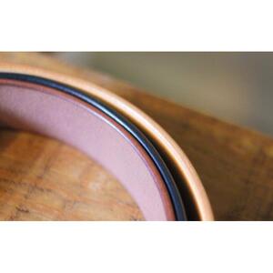 【minca】幅40mmベルト/34インチ  栃木レザーの希少な「ハーネスレザー」使用の贅沢な1枚革のレザーベルト オイルタイプ/キャメル/HL-B03/CAMEL　614【小物 ファッション 人気 おすすめ 】