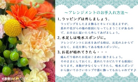 お花のプロにおまかせ！　季節を愉しむフラワーアレンジメント　【お届け日指定必須】/専門店 花束 人気 芸術 美術 洗練 色 デザイン フラワーアレンジメント ブーケ リース 贈り物 記念日 誕生日 お祝 季節 お正月 母の日 父の日 卒業 結婚 仏花 ドライフラワー セミオーダー インテリア メッセージカード 季節の花 フラワー 装飾 大切な人へ