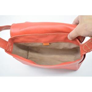【minca】栃木レザーのショルダーバッグ01S 斜めがけ ミニサイズ ソフトな手触り/Shoulder bag 01/S/チョコ　545【かばん ファッション 人気 おすすめ 】