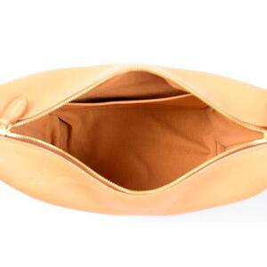 【minca】】栃木レザーのショルダーバッグ02M 斜めがけ コンパクトサイズ/Shoulder bag 02M/チョコ　533【かばん ファッション 人気 おすすめ 】