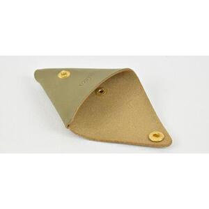 【minca】 栃木レザーの三角コインケース小 小銭入れ コンパクト 小さめ/Coin purse 01/オリーブ　469【雑貨 ファッション 人気 おすすめ 】