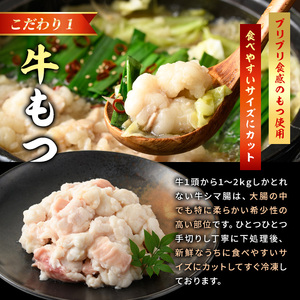 博多味噌もつ鍋セット(3～4人前) モツ鍋 モツ もつ 牛もつ 牛モツ 福岡 味噌味 みそ ちゃんぽん麺 味噌スープ【MEAT PLUS】as08-010