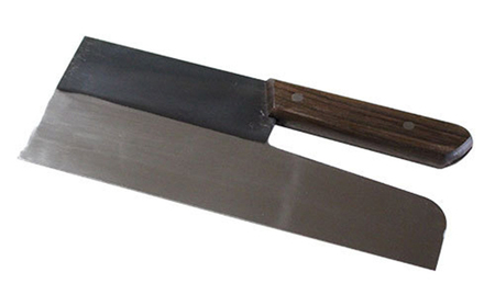 麺切包丁 330mm 国栄 S-1 全鋼 そば切包丁 本格手打鍛造品 キッチン用品 工芸品 手造り包丁 