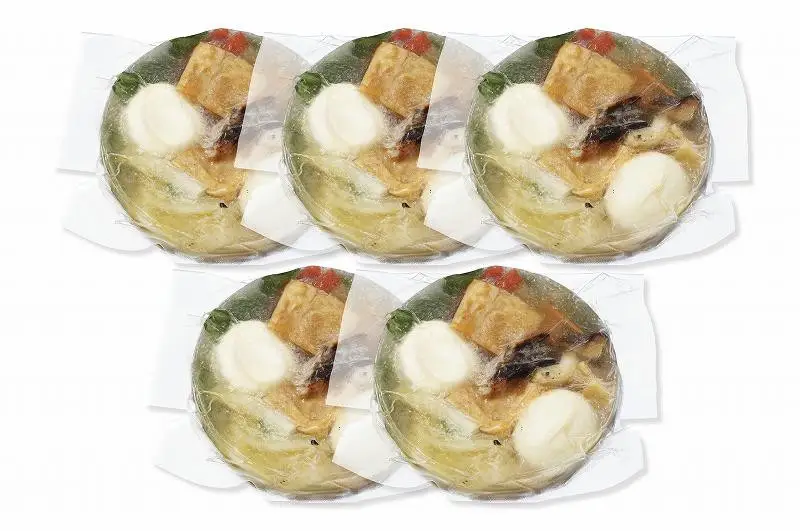 【博多旧市街セレクション登録商品】冷凍具雑煮5個セット | 福岡県 福岡市 福岡 九州 博多 返礼品 納税 お取り寄せグルメ 取り寄せ グルメ 食品 お取り寄せ お雑煮 雑煮 冷凍食品 冷凍 温めるだけ 簡単調理 おかず おいしい 美味しい