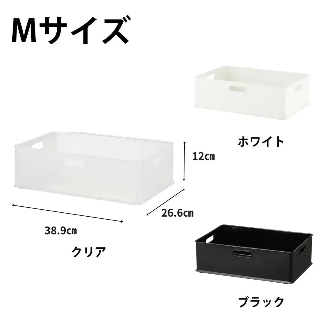 収納ボックス インボックス SD クリア 3個セット 取っ手付 収納ボックス 衣類 収納ケース カラーボックス おもちゃ収納 押し入れ収納 新生活 一人暮らし 【010S071】