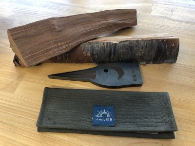 a23-016　オリジナル 薪割り お試し 薪 一束 きつつき