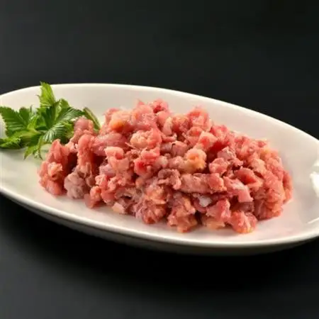 おやべ火ね鶏(親鶏)モモ粗挽肉　老鶏ヒネ　かしわ　1.6Kg(400g×4袋真空パック・解凍)【配送不可地域：離島】【1291435】