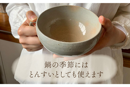 美濃焼】ナチュラル スープカップ ペアセット (粉引・御本手)【竜仙窯