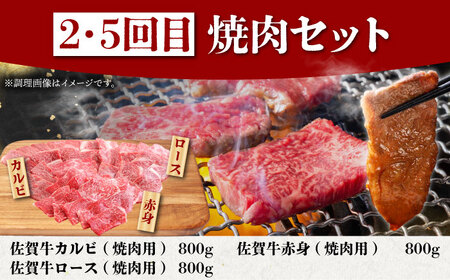 【全6回定期便】 佐賀牛 A5 極上定期 [HAD113] 佐賀牛