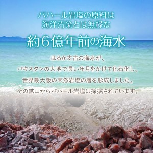薪で炊いた柔らか仕立てのたけのこ水煮200ｇ2袋とパハール岩塩500ｇセット