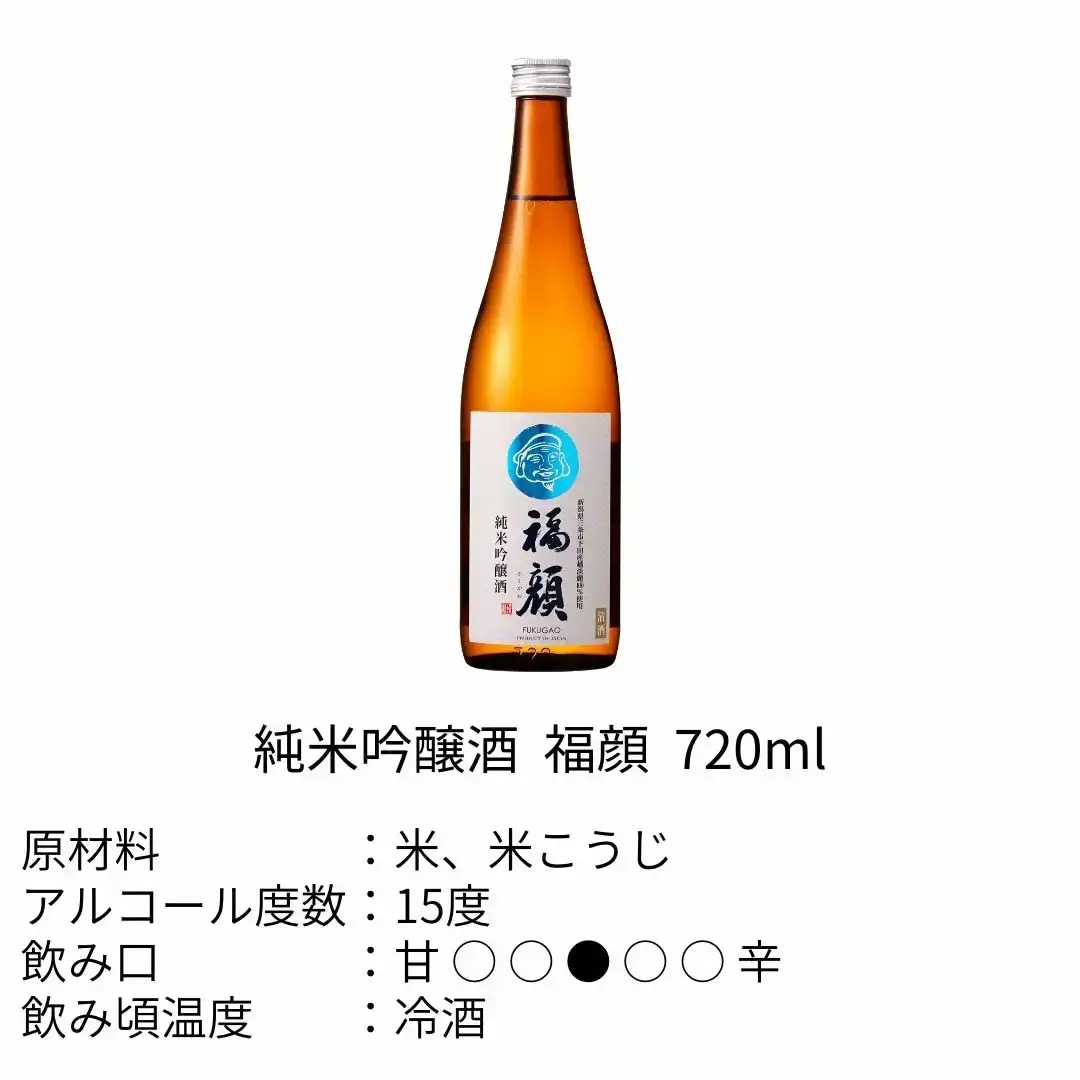 日本酒 飲み比べ 720ml 福顔 日本酒 純米吟醸 