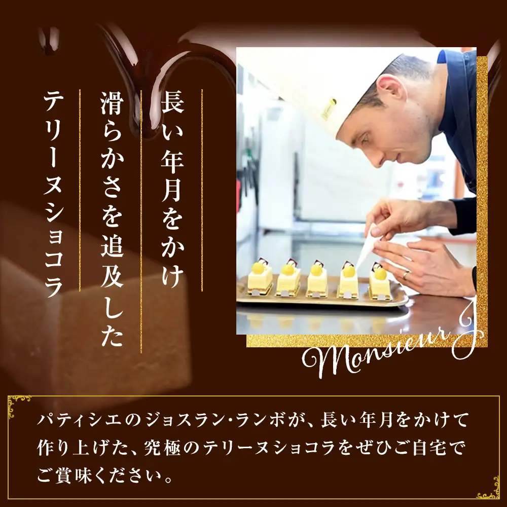 究極のデザートチョコレート【テリーヌショコラ６４％】