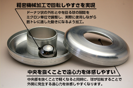 【筋トレ器具】くるくるパンプアップ　男性用１個