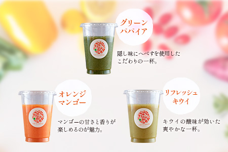 「定期便3か月コース」南国酵素スムージー　200ml×6本セット×3回　 野菜・果実ミックスジュース　青パパイア　果物　フルーツ　飲料　健康　栄養【D123】
