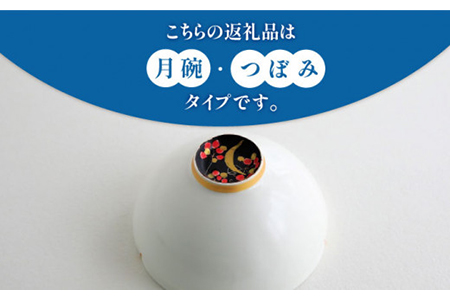 【美濃焼】お抹茶の器 雪月花茶遊び碗 つぼみ風（月碗）【buzan 武山窯】食器 茶器 抹茶碗 茶道 お茶道具 布袋付き 桐箱入り ギフト プレゼント 贈り物 かわいい おしゃれ 送料無料 [MBA047]
