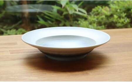 有田焼 Whitepearl×Gray リムボウル 2個セット【まるふくオリジナル】食器 器 うつわ 皿 パスタ皿 多様鉢 ボウル サラダ スープ リム付 おしゃれ ミニボウル A35-679