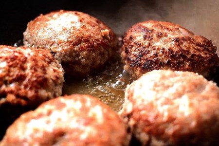 CG023 島原の人気店　和食・洋食・鉄板焼き屋 自慢のハンバーグ食べ比べ 12個セット