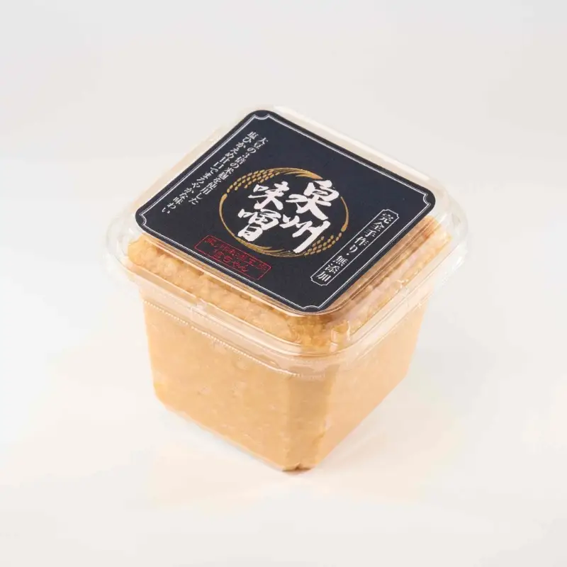 【米味噌・無添加】泉州味噌 懐かしいおばあちゃんの味4Kg【006D-002】
