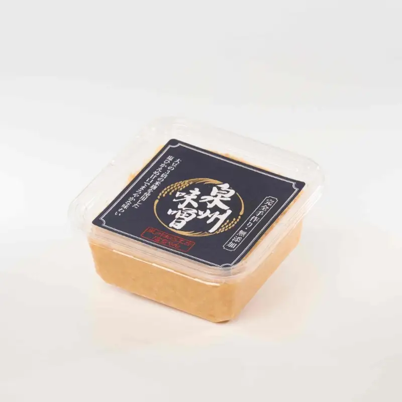 【米味噌・無添加】泉州味噌 懐かしいおばあちゃんの味1Kg【006E-005】