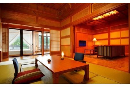 山の神温泉　優香苑ペア宿泊券(貴賓室)  【209】