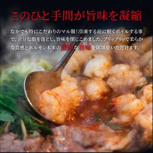 ぶどうの樹　もつ鍋　てっちゃん風　国産牛ロース付き【2～4人前】_KG0104