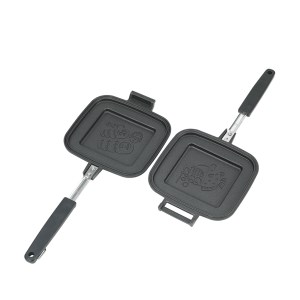 [ベルモント]ホットサンドメーカー アルミ合金製 セパレート式 ソロキャンプ 防災用品