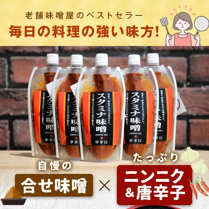 味付け簡単！特製味噌ダレ「スタミナ味噌」【6カ月定期便】【A5-246】