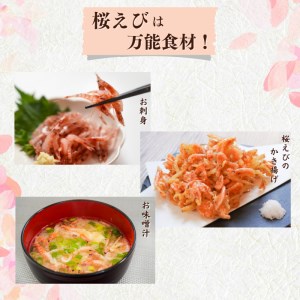 b100-049　【定期便3回お届け】焼津特選桜えび3種類食べ比べ 