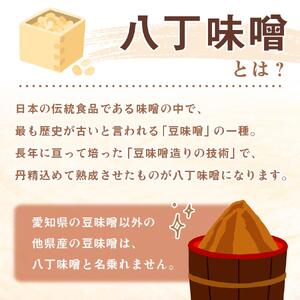 【無添加/生】 豊田桝塚　豆みそ-Original-　400ｇ×8【味噌 みそ 生味噌 調味料 みそ汁 味噌汁 無添加 豆味噌 八丁味噌 大豆 愛知県 豊田市 CH007】