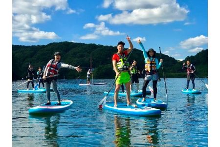 那須で唯一！　Spesアクティビティ那須　SUP体験ツアー チケット 利用券 ペア アクティビティ SUP ワンちゃん 初心者OK 〔P-235〕